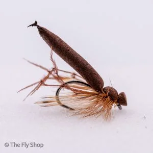 Brown Foam Daddy is a great imitation of the real daddy longlegs. This can be fished as a dry fly or wet fly.