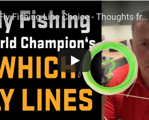 Fly Fishing World Champions Which Fly Lines