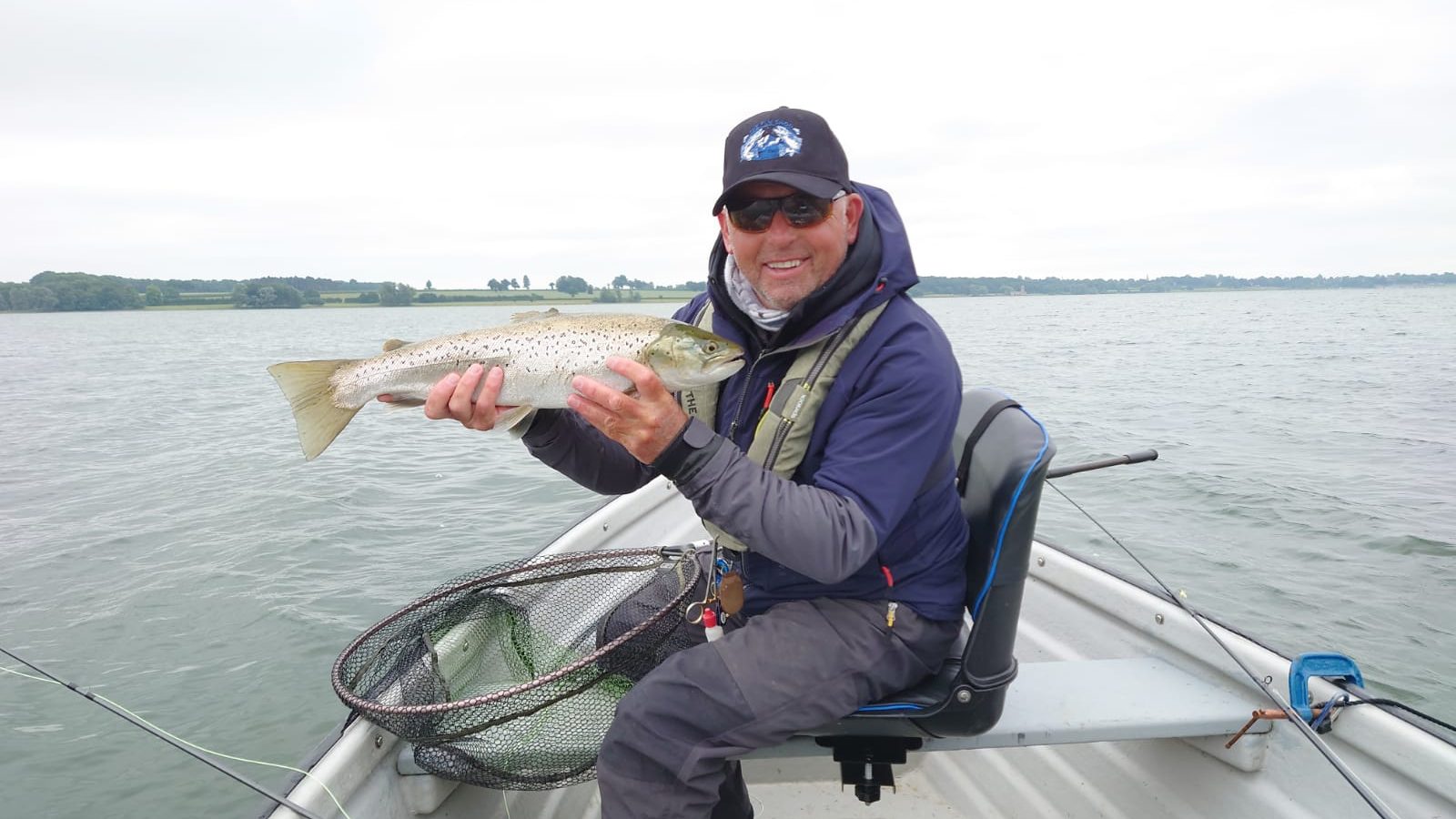 russ owne with a big brown at Rutland