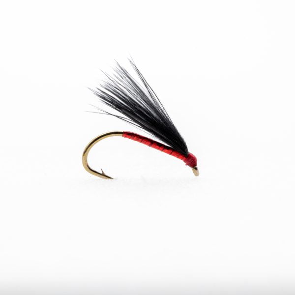 Black UV Cormorant Size 12 BARBLESS (Set of 6) Fly Fishing Flies Fry