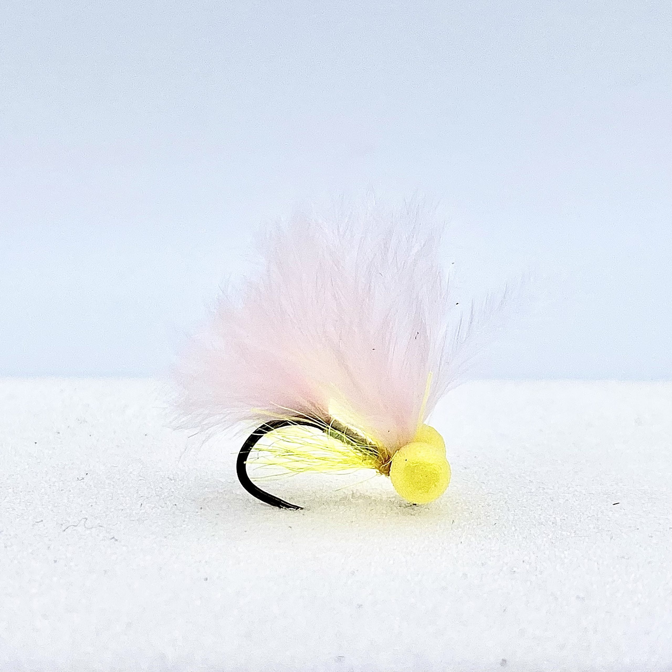 3 Esche Artificiali Rosa Straggle Fritz Candy Booby Per Pesca A Mosca Di Trota - Taglia 10