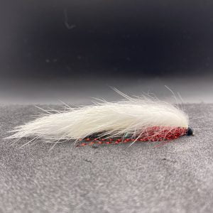 Red and white zonker