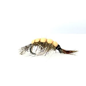 Barbless Tan Foam Shrimp