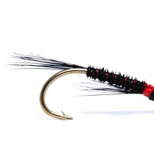 Black DB red holo coallar scaled