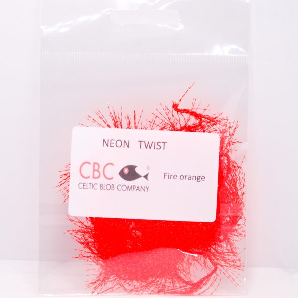 Chartreuse Neon Twist Straggle Fritz Fly Tying Materials 